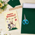 BENECREAT 15.7x78.7 Green Self-Adhesive Felt Fabric Shelf Liner for DIY Costume Making, St. Patrick Decorations, Jewelry Drawer Box Fabric Peel St...