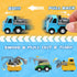 Fajiabao 18 Pcs Toy Car Mini Pull Back Cars Toy Trucks for Toddlers 1-3 Party Favors Bulk Small Construction Toys for Kids Carnival Prizes Pinata ...