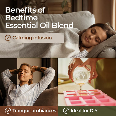 Gya Labs Bedtime Essential Oil Blend for Diffuser- 100% Natural Aromatherapy Bedtime Oil for Sleep, Calming & Relaxing (0.34 fl oz)...