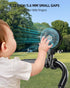 Mini Stroller Fan, Portable Baby Fan Battery Operated, LED Display with 3 Speeds, Small Clip on Fan Desk Fan USB Rechargeable, Personal Handheld F...