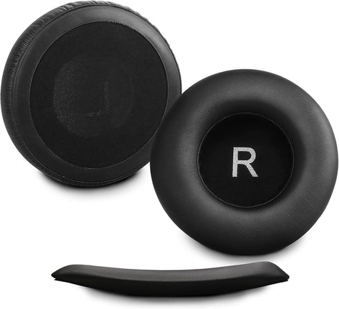 K550 Replacement Ear Pads+Headband Compatible with Akg k550 Ear Cushions Cover k551 Earpads k553 Headphones Memory Foam Ear Pads......