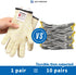 Schwer SlicePro ANSI A9 Cut Resistant Gloves PR1501, Food Grade Reliable Cutting Gloves, Mandoline Gloves for Kitchen Meat Cutting, Oyster Shuckin...