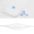 Stuffed Animal Hammock, Toy Hammock Storage Net, LXUNYI Mesh Toy Net Holder Jumbo Wall Corner Giant Baby Kids Children Stuff animals Hammocks Net ...