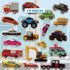 Cars Trucks & Construction Gel Window Clings for Kids - Window Stickers for Toddlers, Monster Truck Gel Clings, Window Decals Kids Jelly Reusable ...