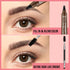 iMethod Microblading Eyebrow Pen - Eyebrow Pencil Magical Upgraded Eye Brow Pencils for Women with 4 Fork Tip & Spoolie Brush for Natural-Looking ...