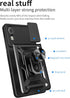 for TCL 30Z Phone Case: TCL30Z / TCL 30 Z / T602DL / 30 LE Cell Back Cover with Screen Protector - Black Sj...
