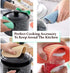 Mxmll 4pk 7 Inch Round Heat Resistant Silicone Trivets Fot Hot Dishes Protect Table Counter Top from Hot Pots and Pans with This Sleek and Stylish...