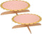 12 inch Cardboard One Tier Cake Stand for Birthday Party Decorate?2,Pink?...