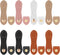 COMNICO 8 Pack Leather Snap Buckles, Sew on Purse Tab Closures Bag Buckle Fasteners DIY Craft Sewing Accessories for Wallet Shoulder Bag Handbag P...