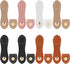COMNICO 8 Pack Leather Snap Buckles, Sew on Purse Tab Closures Bag Buckle Fasteners DIY Craft Sewing Accessories for Wallet Shoulder Bag Handbag P...