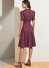 Vogue Misses' Semi-Fitted Dress Sewing Pattern Kit, Code V1862, Sizes 8-10-12-14-16, Multicolor...