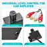 Universal Car Amplifier RCA Level Controller, Car Audio Bass Control Knob, Sub Amp Volume Control Cable for Car, Motorcycle, Speakers, Home Theate...