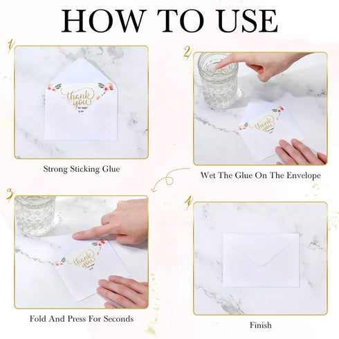 Yahenda 200 Count Mini Gift Card Envelopes Bulk Wedding Pocket Small Paper Envelopes Gift Card Sleeves Greeting Business Card Envelopes Tiny Envel...