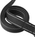 Dog Leash 8ft Long - Black - Traffic Padded Two Handle - Heavy Duty - Double Handles Lead for Control Safety Training - Leashes for Large Dogs or ...