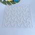 Acrylic Sashiko Stencil with Classic Wavy Pattern for Hand Quilting and Embroidery...