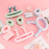 9 Pcs Skincare Headbands Snail Spa Headband and Wristband Set Alien Headband Pink Face Wash Wristbands Cute Makeup Headband Hair Band for Washing ...
