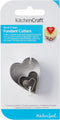 KitchenCraft Sweetly Does It Fondant Cutters, Heart Shaped, Stainless Steel, Set of 3...