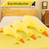 Duck Plush Pillow Stuffed Animal Toy, Cute Giant Goose Plush Duck Stuffed Animal,Super Soft Hugging Pillow for Kids Bedding (Yellow,25.5 in)…...