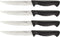 Hampton Forge Emmet 4 Piece Steak Set, 0.45 LB, Black...