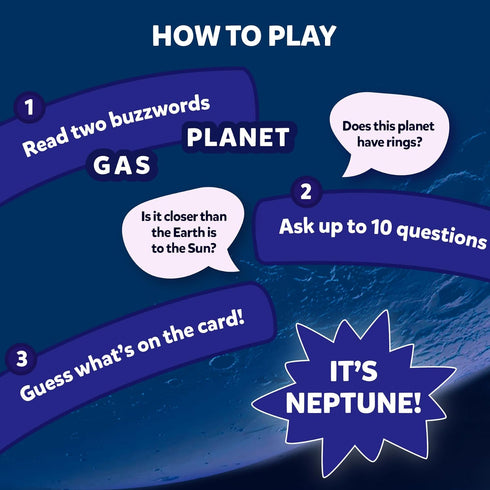 Skillmatics Collectible Card Game - Guess in 10 NASA Space, Perfect for Boys, Girls, Kids & Families Who Love Educational Toys, Gifts for Ages 8, ...