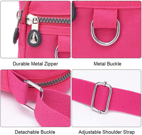Crossbody Bag Purse For Women Nylon Waterproof Shoulder Handbags Casual Travel Messenger Bag Lightweight Pocketbooks...