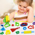 Playdough Tools with 40 pcs Plastic Play Dough Cutters Animal Shapes, 3 pcs Basic Play Dough Tools...