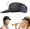 Bluetooth Hat Sun Visor with Bluetooth Headphones, Wireless with Mic for Outdoor Sports Sun Visor is The Tech Gifts for Men/Women/Boys/Girls Black...