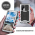 for Samsung Galaxy S22 Ultra 5G Case, Aluminum Metal Gorilla Glass Waterproof Shockproof Military Heavy Duty Sturdy Protector Cover Hard Case,with...