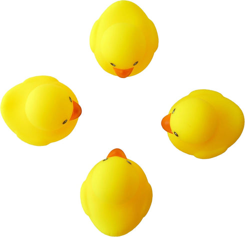 Duck Dog Toy Water Floating Bath Rubber Toys for Dogs Cats 4 Pack...
