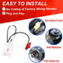 72-5602 Car Replacement Door Speaker Wiring Harness Plug Connector for 2011-2021 Ford F-150 Fusion Escape Focus Bronco Mustang Mondeo MK4 Mazda 2 ...