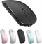 Artusi Wireless Mouse for Laptop Mac iMac MacBook Pro MacBook Air Computer PC Chromebook Windows Rechargeable Wireless Mouse with USB C Adapter (B...