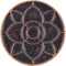 Bezelry 12 Pieces Lotus Blossom Metal Shank Buttons. 20mm (3/4 inch) (Dark Copper)...