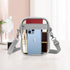 Clear Crossbody Purse Bag, Clear Bag Stadium Approved with Front Pocket for Concerts Sports Festivals...