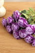 Luyue 10PCS Artificial Roses Flower with Stems Slik Fake Flowers Bouquet Realistic Long Stem Faux Rose for Valentines Day Wedding Home Decor...
