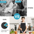 Surblue Waterproof Apron Chemical Resistant Work Safe Clothes (black)...