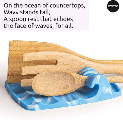 Funny Spoon Holder by OTOTO - Spoon Rest for Stove Top - Cooking Gadgets, Cooking Gifts, Cool Kitchen Gadgets, Cool Gifts, Cute Kitchen Accessorie...