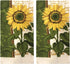 Lobyn Value Packs Kitchen Towel 5 Piece Linen Set 2 Towels 2 Pot Holders 1 Oven Mitt (Sunflower 2)...