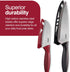 Zyliss Utility Kitchen Knives with Sheath Covers - Dishwasher Safe - Stainless Steel Kitchen Knives Perfect for Cutting Meat, Vegetables & Fruit -...