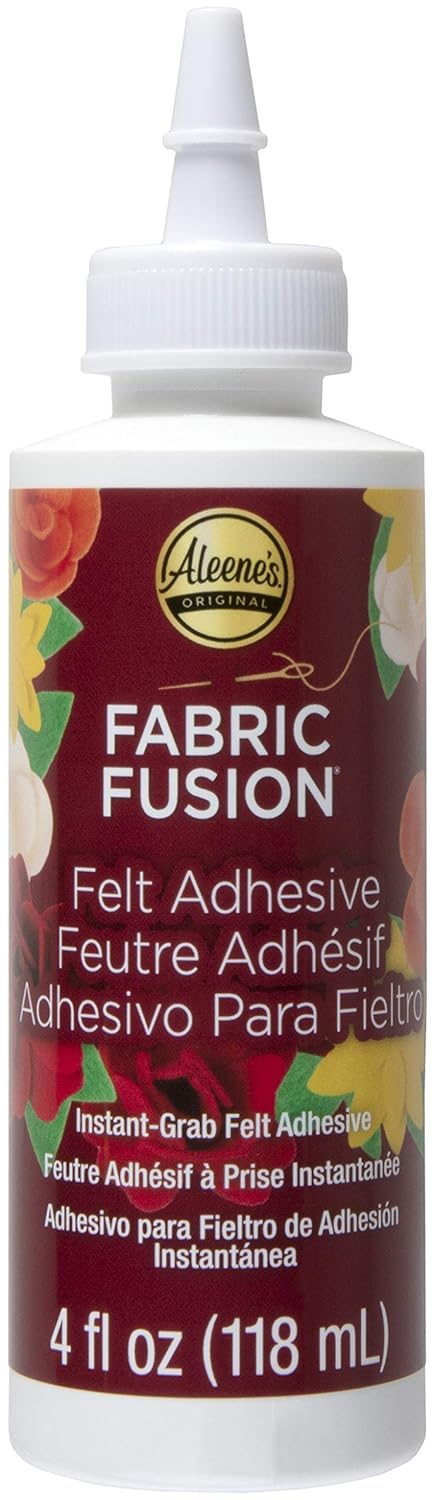 Aleene's Felt Adhesive Fabric Glue, White (43234)...