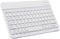 Ultra-Slim Bluetooth Keyboard Portable Mini Wireless Keyboard Rechargeable for Apple iPad iPhone Samsung Tablet Phone Smartphone iOS Android Windo...