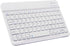 Ultra-Slim Bluetooth Keyboard Portable Mini Wireless Keyboard Rechargeable for Apple iPad iPhone Samsung Tablet Phone Smartphone iOS Android Windo...