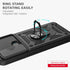 for TCL 30 XE 5G Phone Case(Not Fit TCL 30 XL), with Slide Camera Cover and 2pcs HD Screen Protector, 360° Rotation Ring Kickstand [Military Grade...