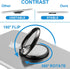 Finger Ring Stands Set, Pack of 4 Universal Thin 360 Degree Rotation Phone Rings, Compatible with iPhone, Android & Other Smartphones (4 Packs of ...