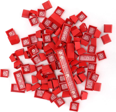 PBT Keycaps, 108Pcs Two Color injection molding Mechanical Keyboard Keycaps Oil Resistant Colorful Gaming Keyboard DIY Fit for 61/64/87/104/108 Ke...