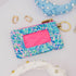 Lilly Pulitzer ID Holder Wallet, Blue Keychain Wallet with Zip Close, Cute Card and ID Case for Women, Cabana Cocktail...