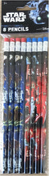 Unique Star Wars Episode VIII Pencils, 8 Ct, 0.25" X 7.5", Multicolor...