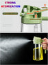 2 in 1 Oil Sprayer and Dispenser for Cooking - 16oz Glass Bottle with Nozzle - Versatile Kitchen Tool for Butter with Brush, Olive Oil Spray, Vine...