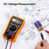 Digital Multimeter Voltage Tester, Assark 2000 Counts Multimeter Measure AC DC Voltage DC Current, Meter Tester Test Volt Ohm Amp Diode Continuity...
