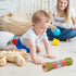 Musfunny Rainmaker Baby Rain Stick Toys for Kids: 8 inch Rainstick Sensory Rattle Toys for Babies,Shaker Rainfall Tubes Musical Instrument -Colorf...