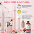 EVOKE OCCU Rose Essential Oil 4 Oz, Premium Rose Oil for Diffuser Fragrance DIY Candle Soap Making-118ml...